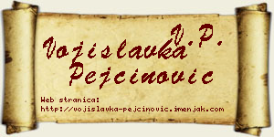 Vojislavka Pejčinović vizit kartica